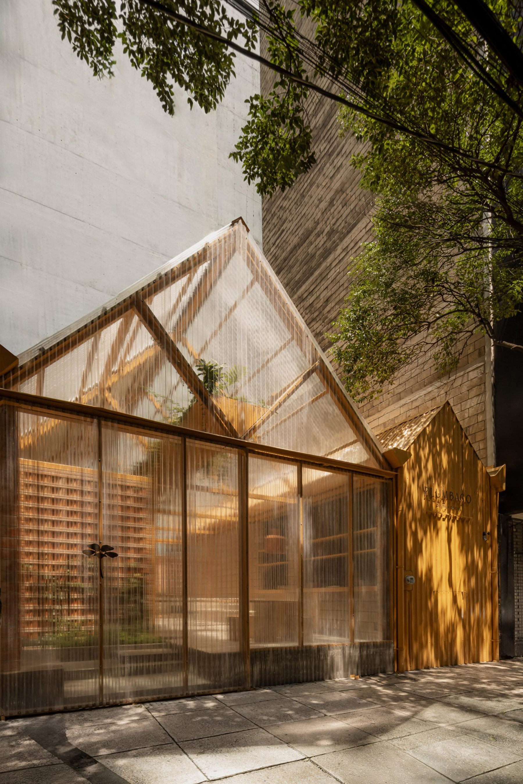Plumbago by OPA: A Greenhouse for the City - Gessato