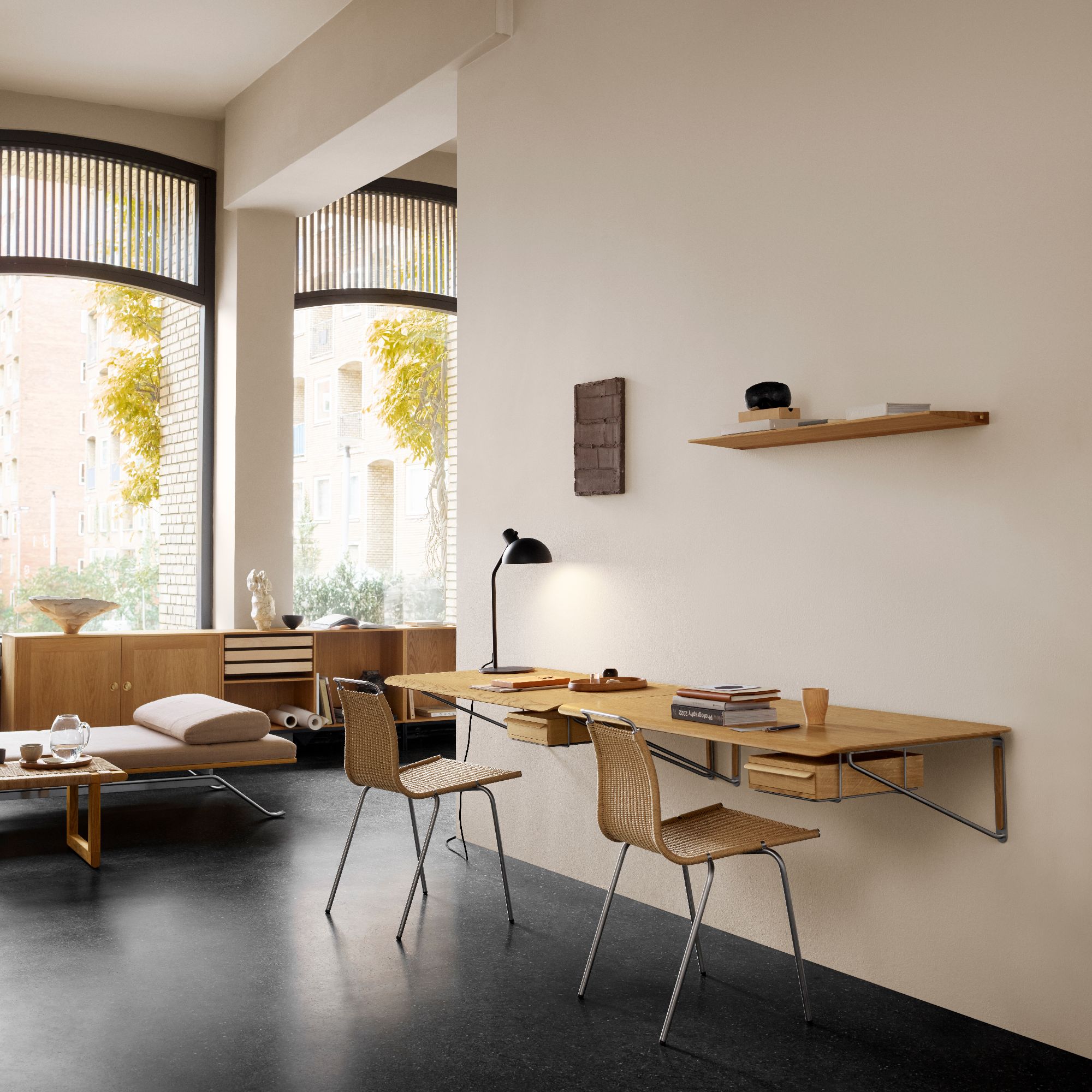 The AB019 Wall Desk - Gessato The AB019 Wall Desk - Gessato