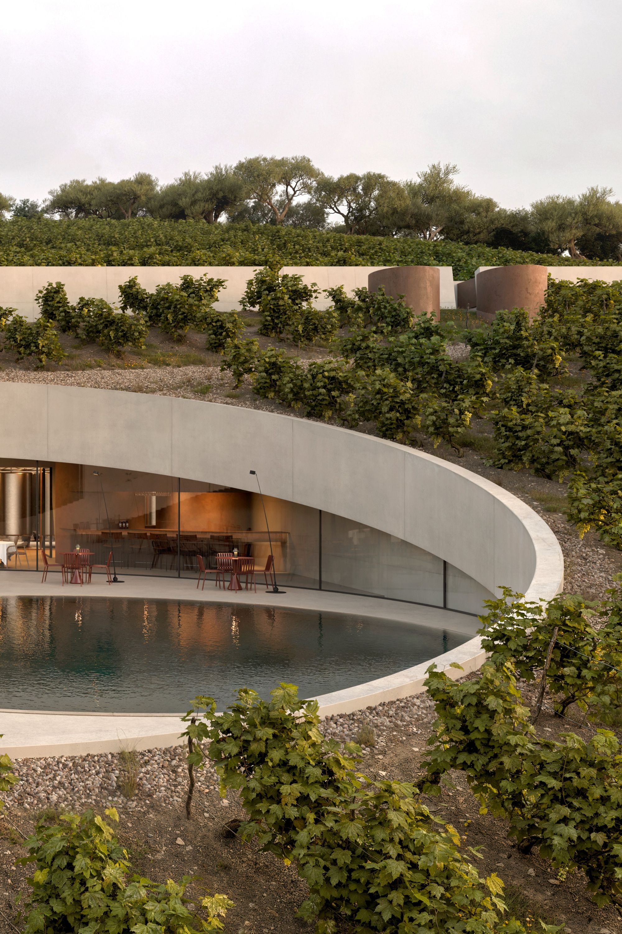 Ktima Aidipsos Winery - Gessato Ktima Aidipsos Winery - Gessato