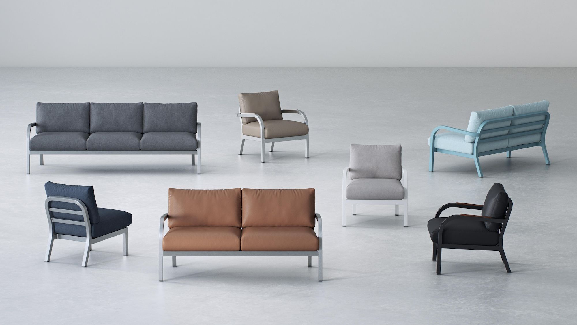 Emeco Navy Lounge - Gessato