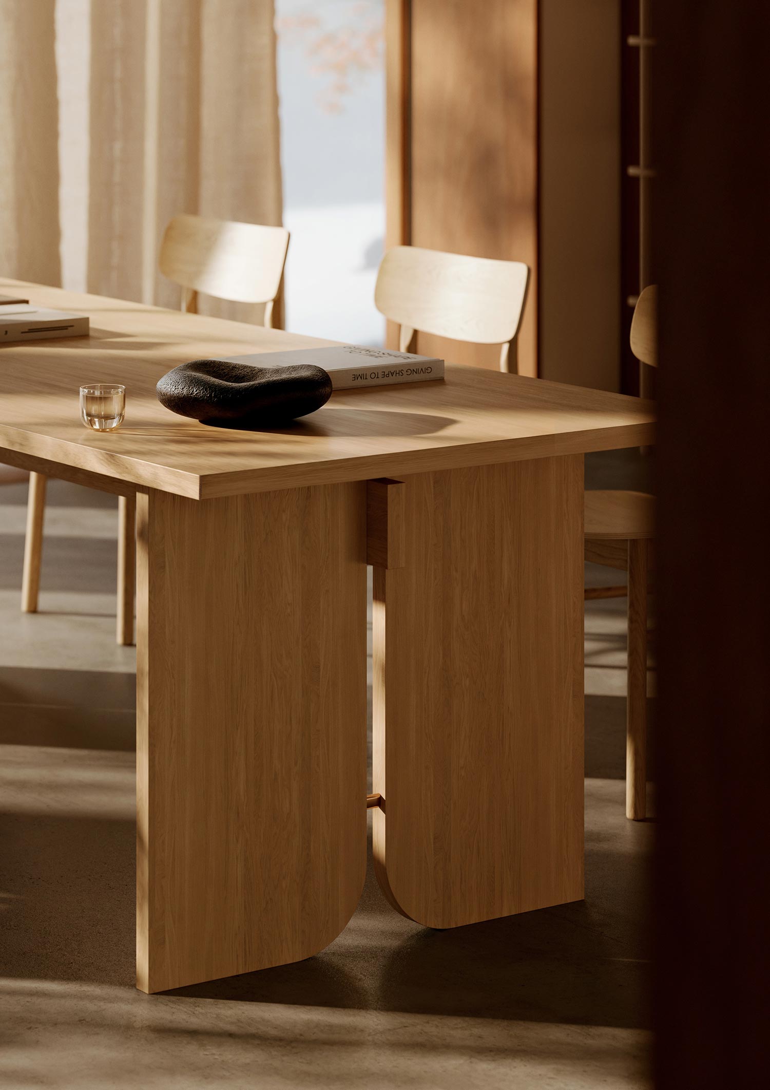 Kimono Dining Table - Gessato