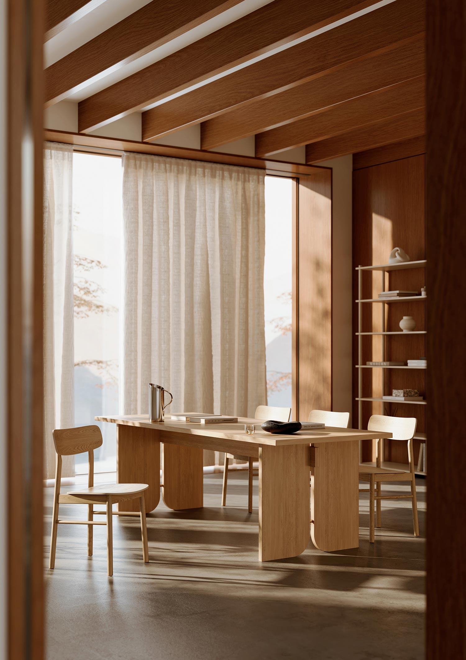 Kimono Dining Table - Gessato