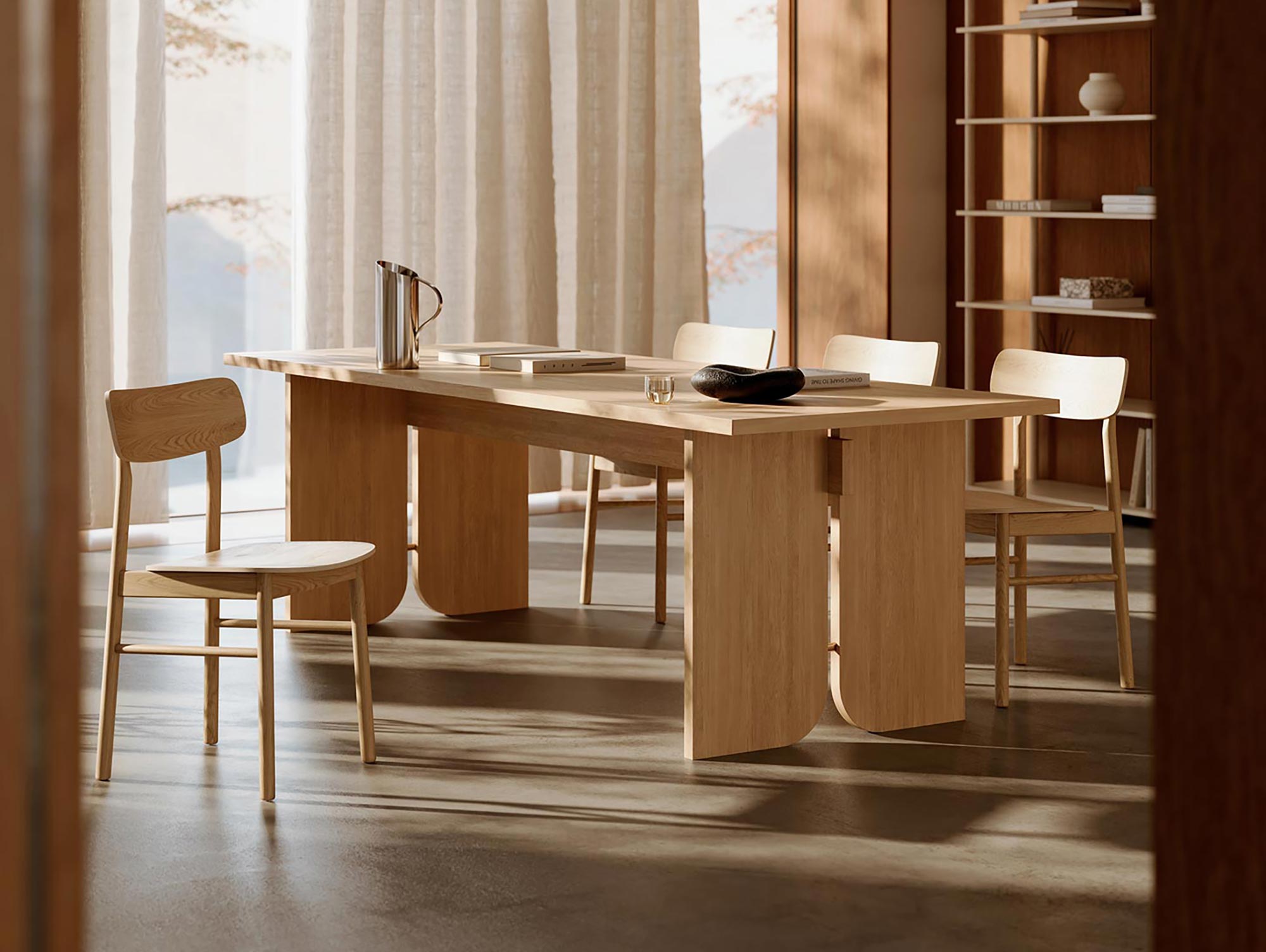 Kimono Dining Table - Gessato