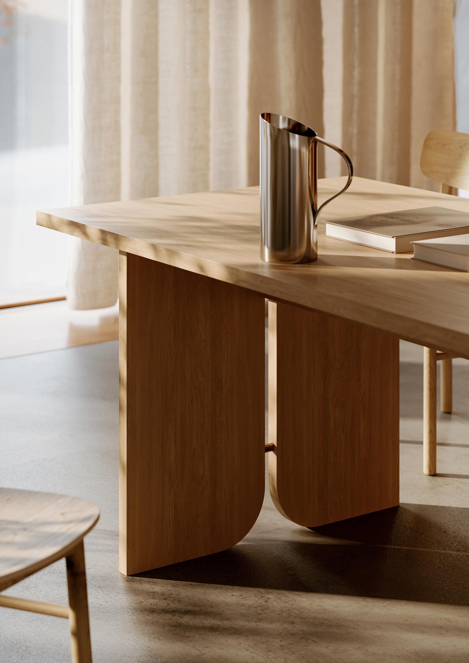 Kimono Dining Table - Gessato
