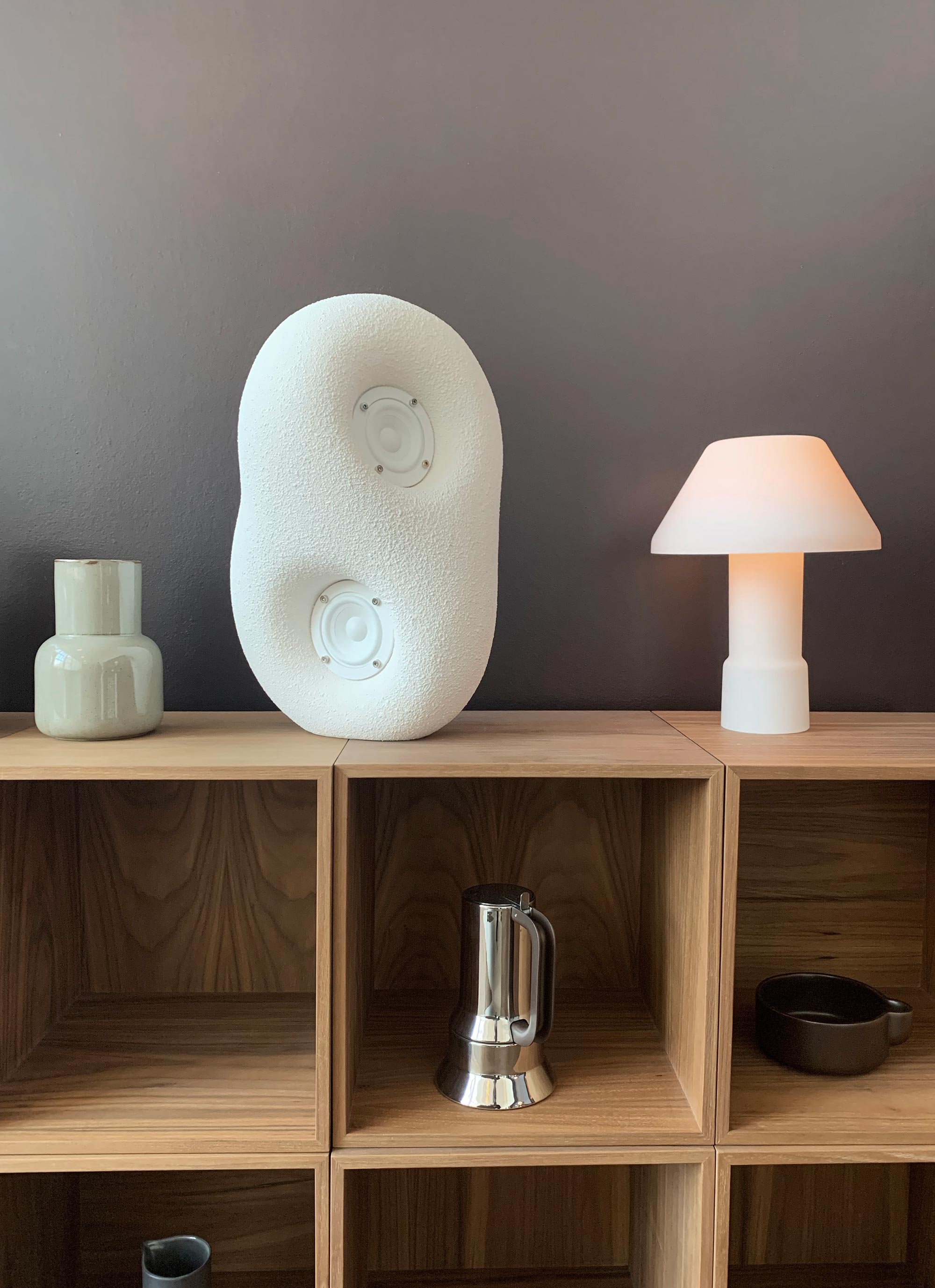 The Transparent Acoustic Sculpture Speaker - Gessato