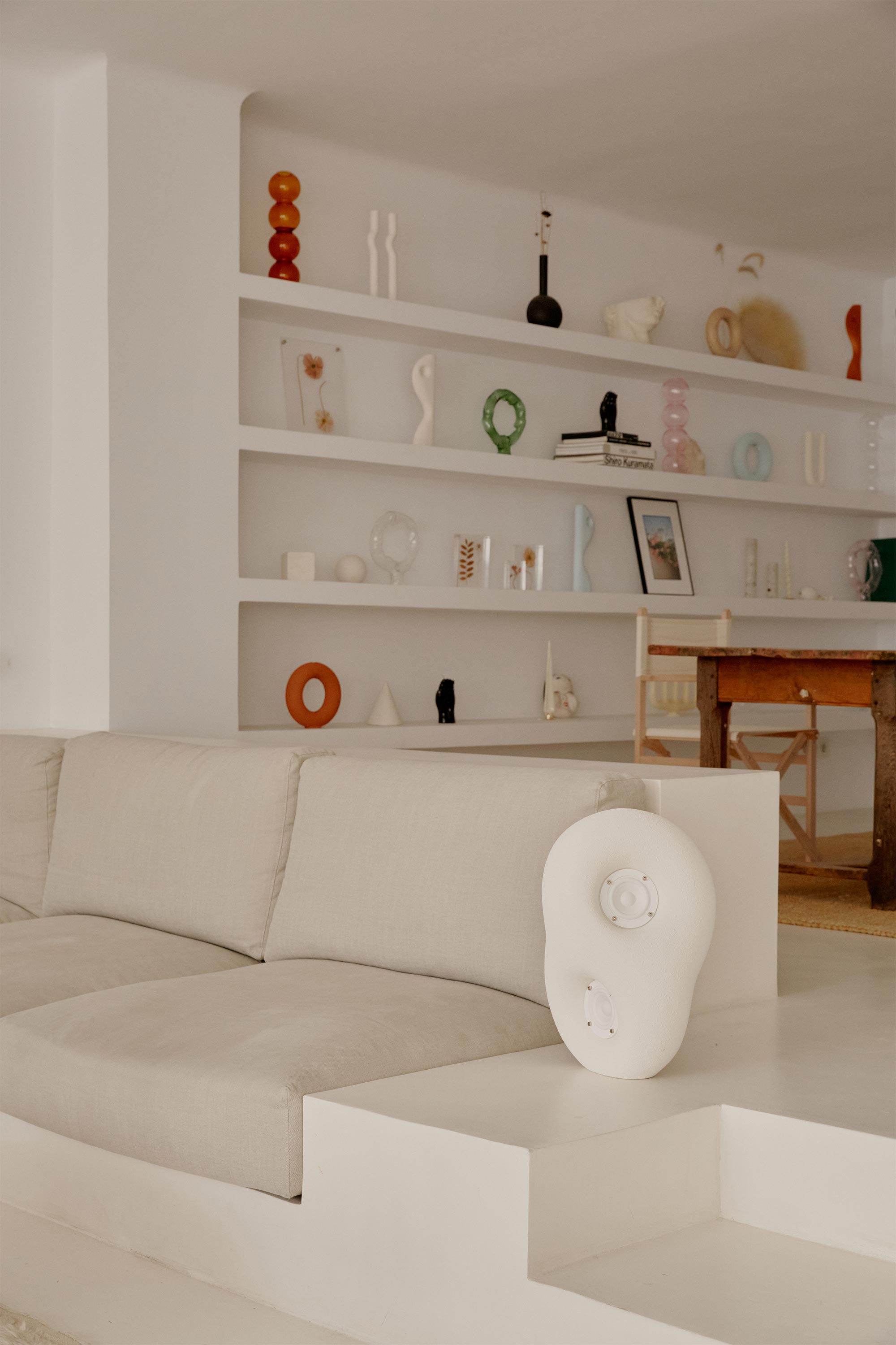 The Transparent Acoustic Sculpture Speaker - Gessato