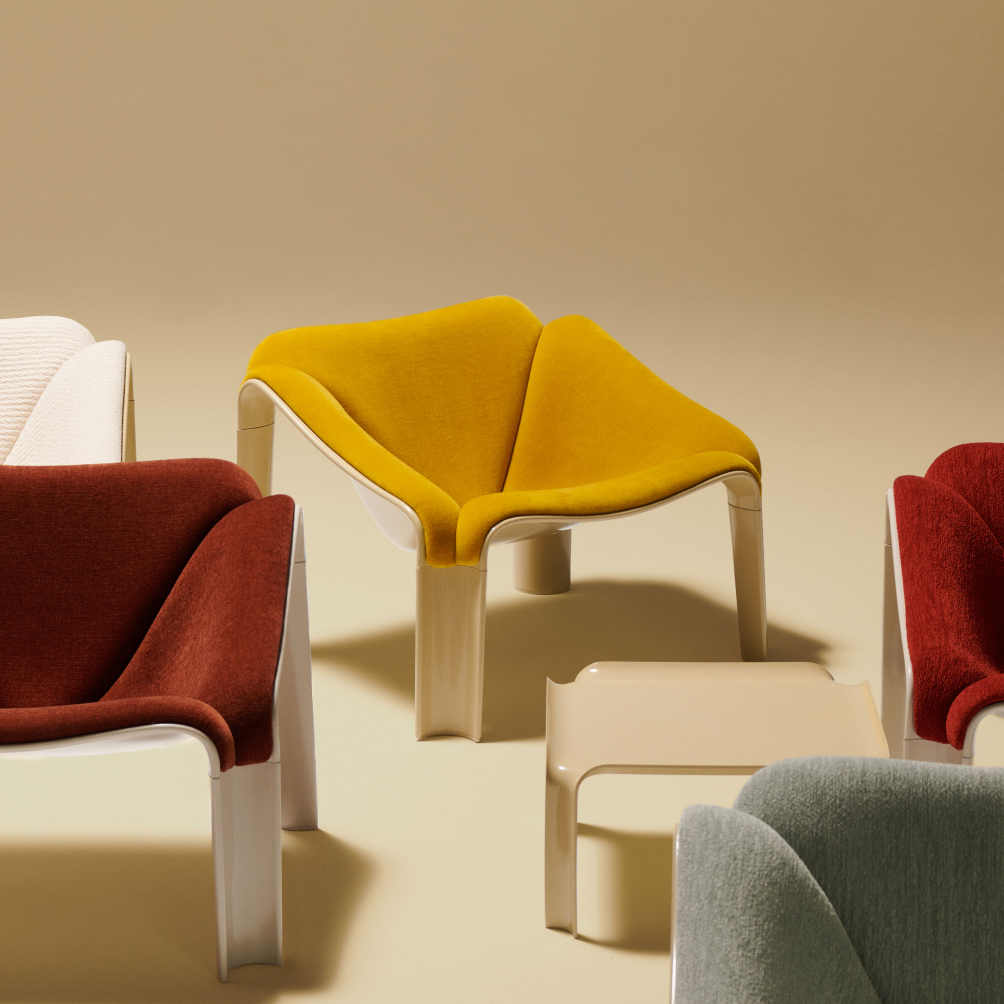 The relaunch of an icon: the Pierre Paulin F300 Lounge Chair - Gessato