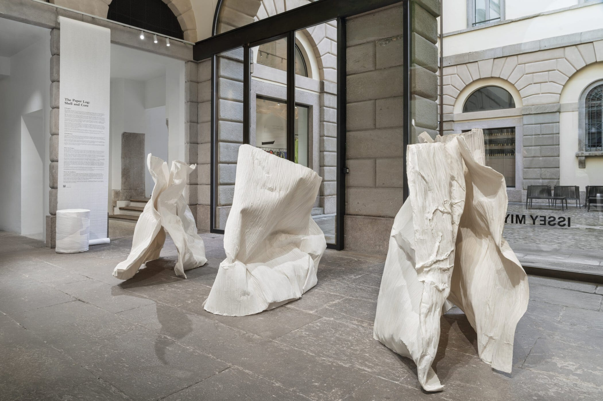 Issey Miyake’s Paper Log - Gessato