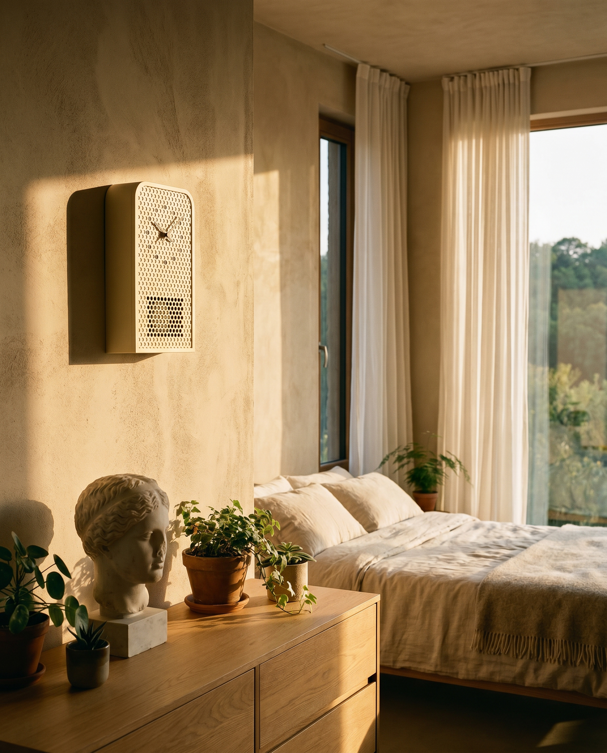 Lemnos MOOV Pendulum Clock - Gessato