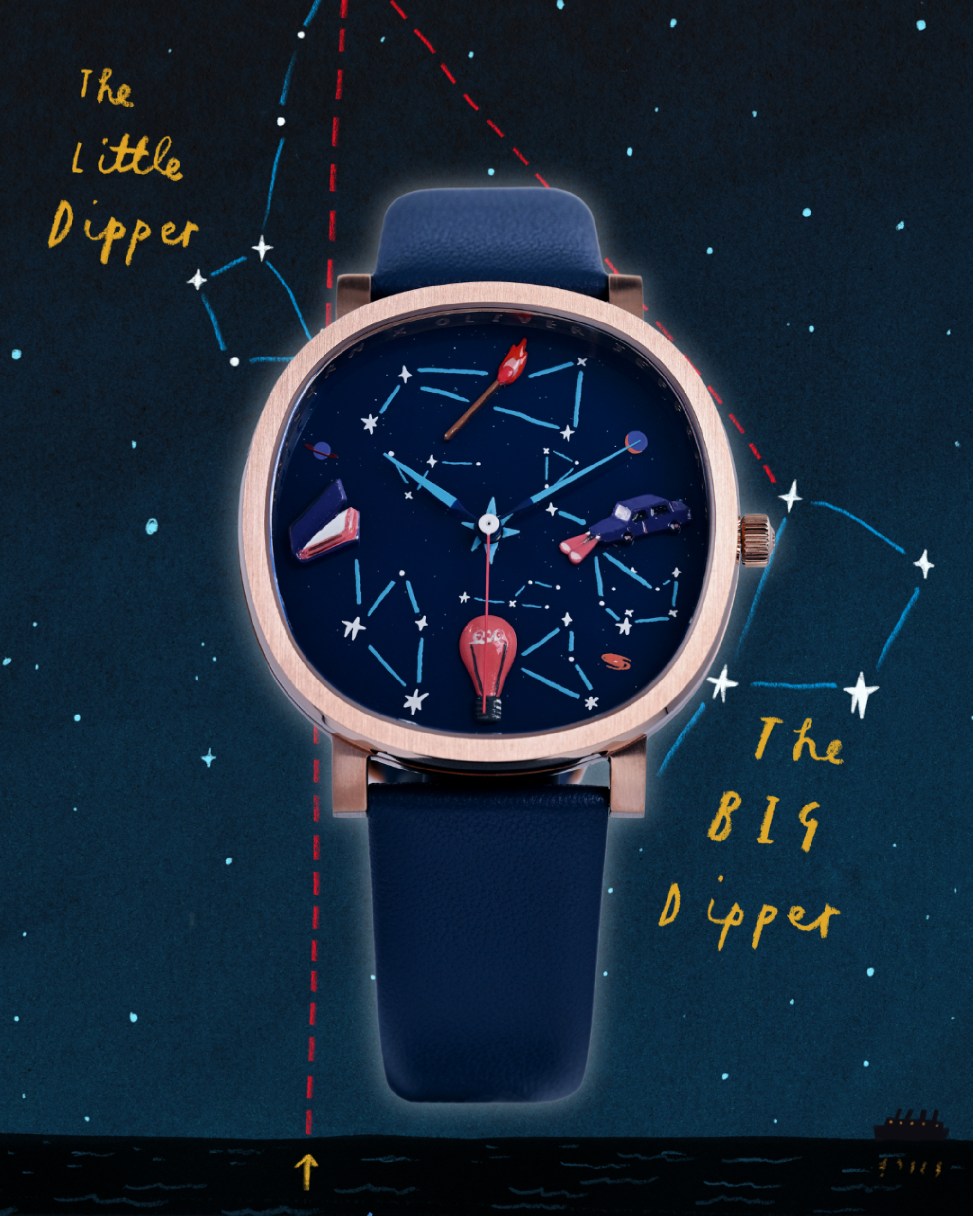Oliver Jeffers x ANICORN: Time and Space - Gessato