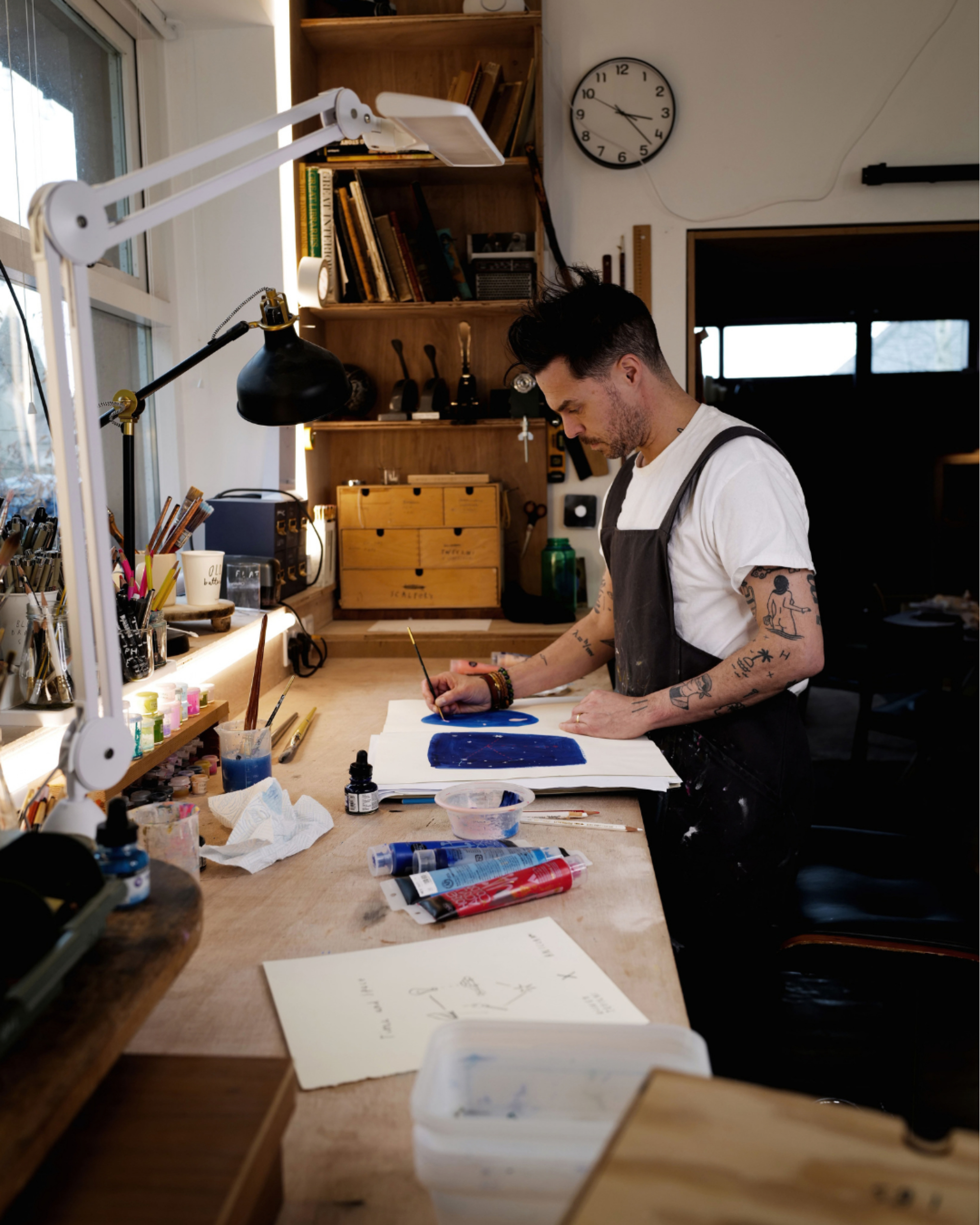 Oliver Jeffers x ANICORN: Time and Space - Gessato