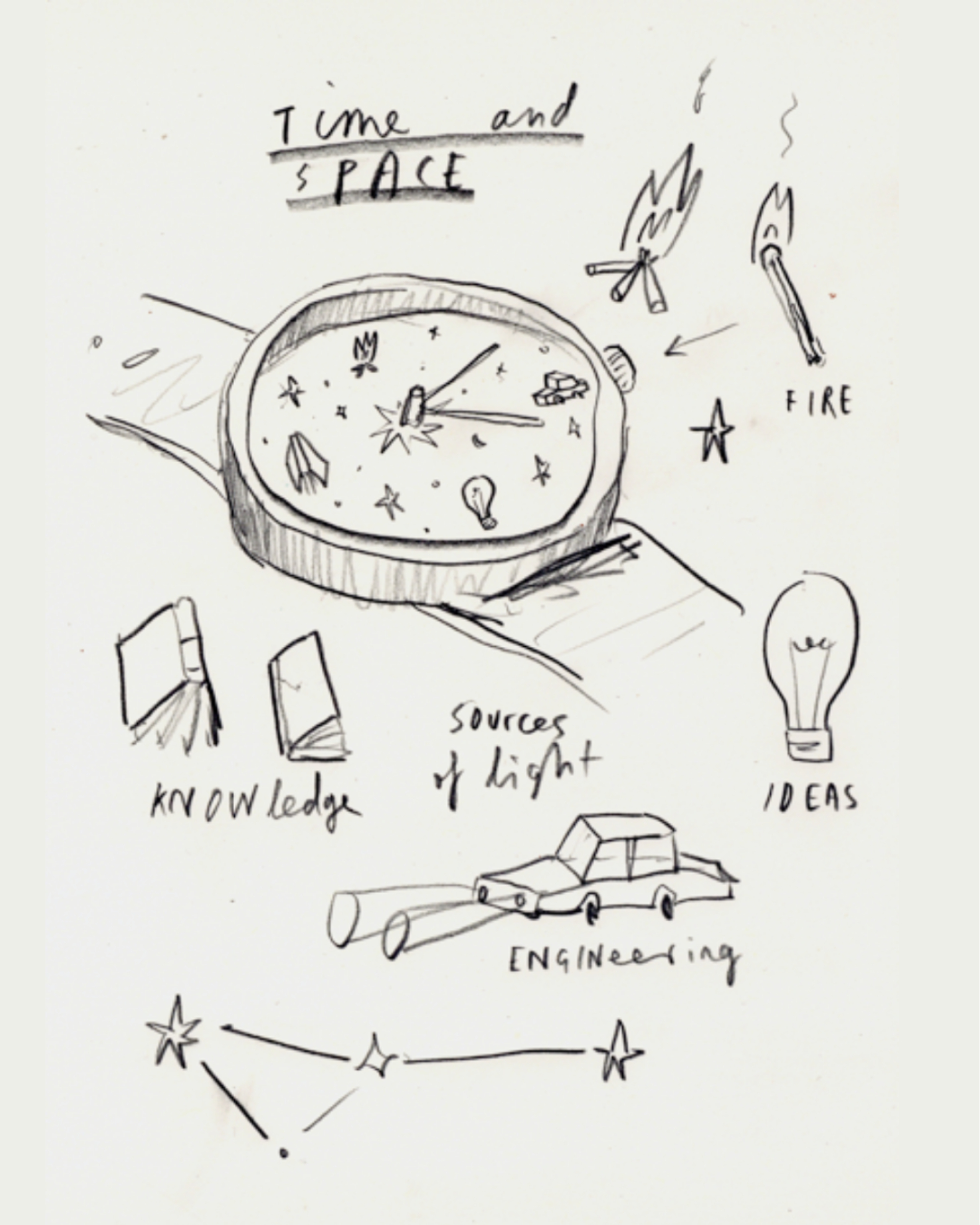 Oliver Jeffers x ANICORN: Time and Space - Gessato