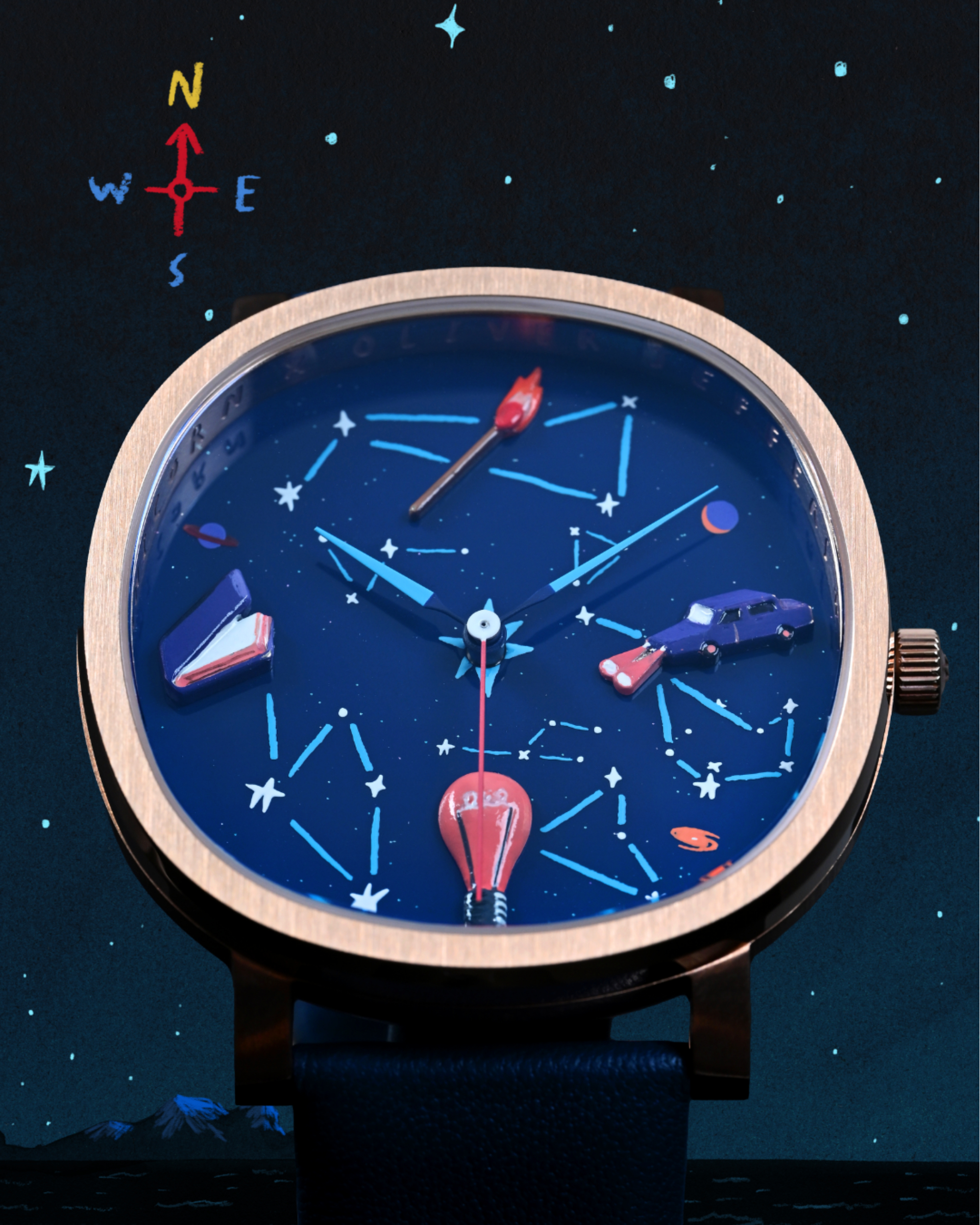 Oliver Jeffers x ANICORN: Time and Space - Gessato
