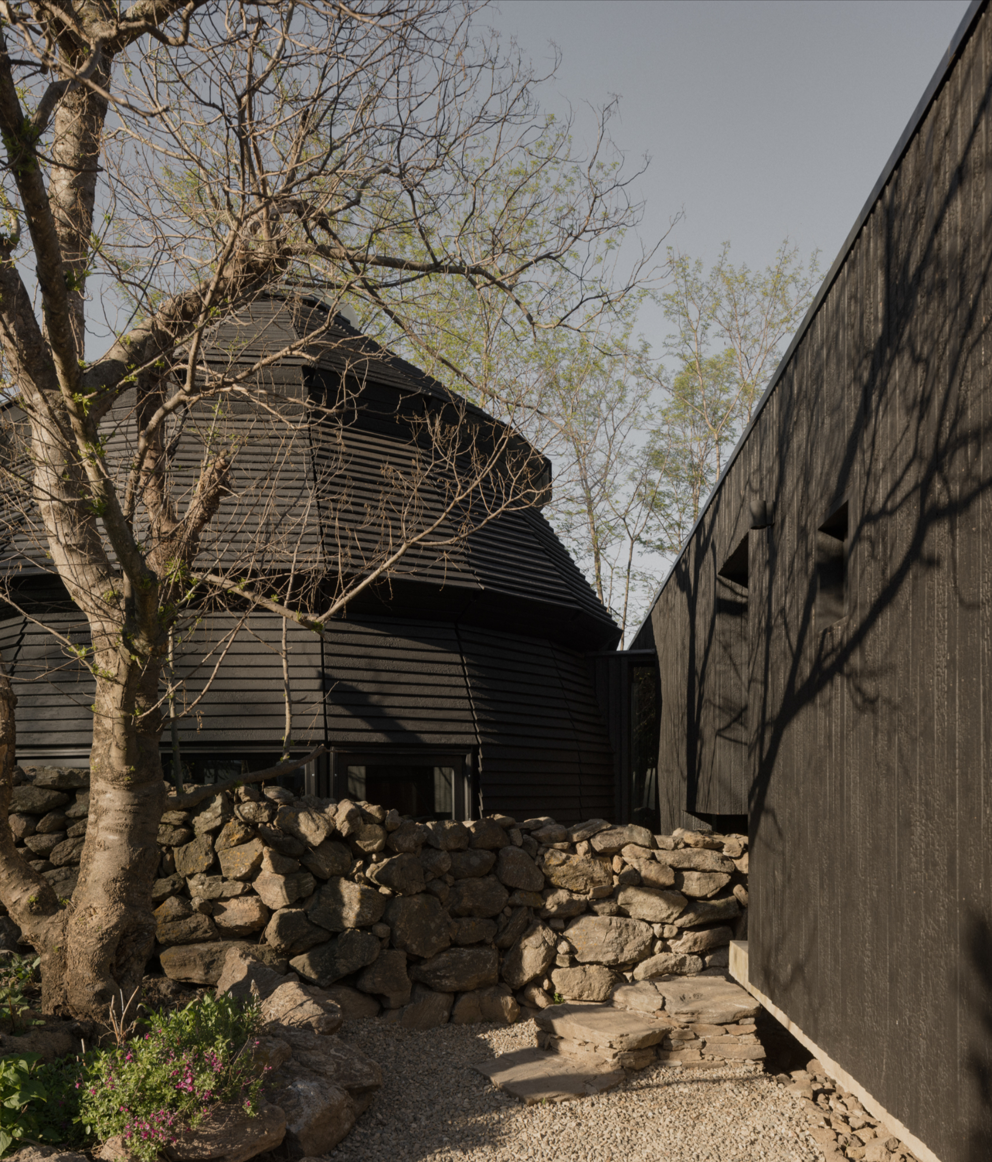A Black Timber Pavilion in the Argentine Sierras - Gessato