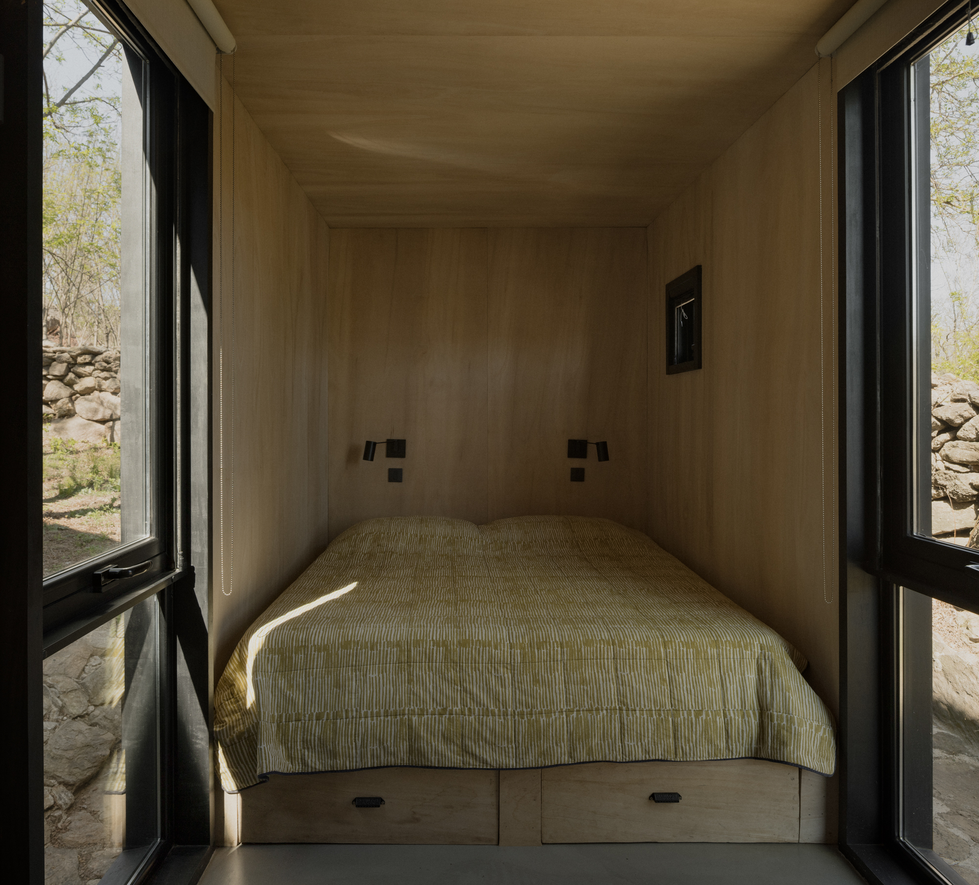 A Black Timber Pavilion in the Argentine Sierras - Gessato