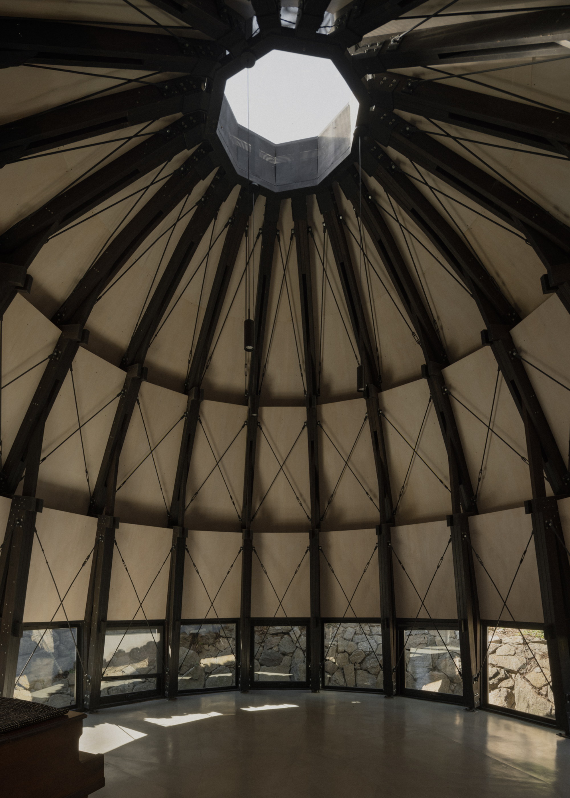 A Black Timber Pavilion in the Argentine Sierras - Gessato