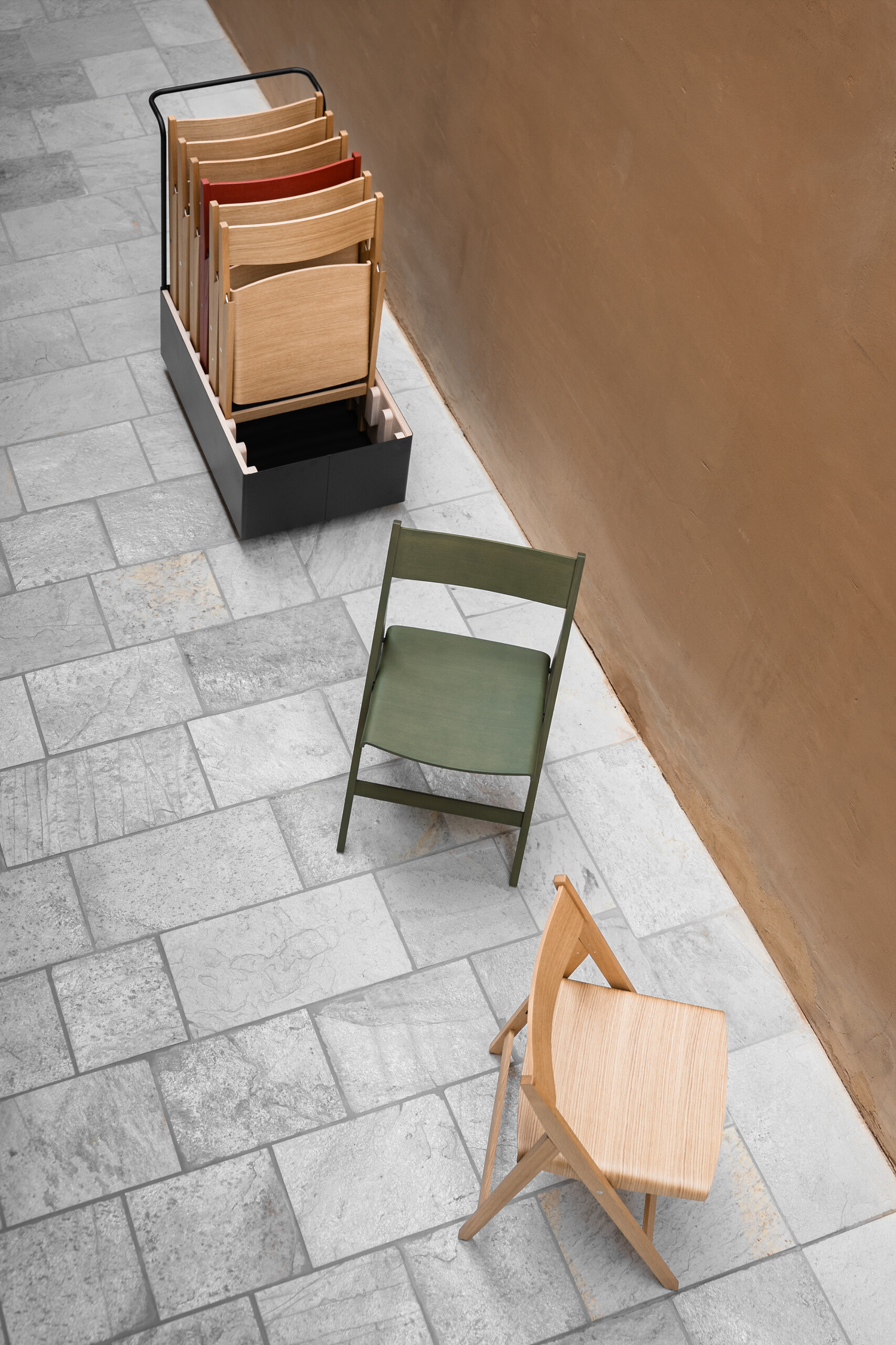 The Theo Folding Chair - Gessato