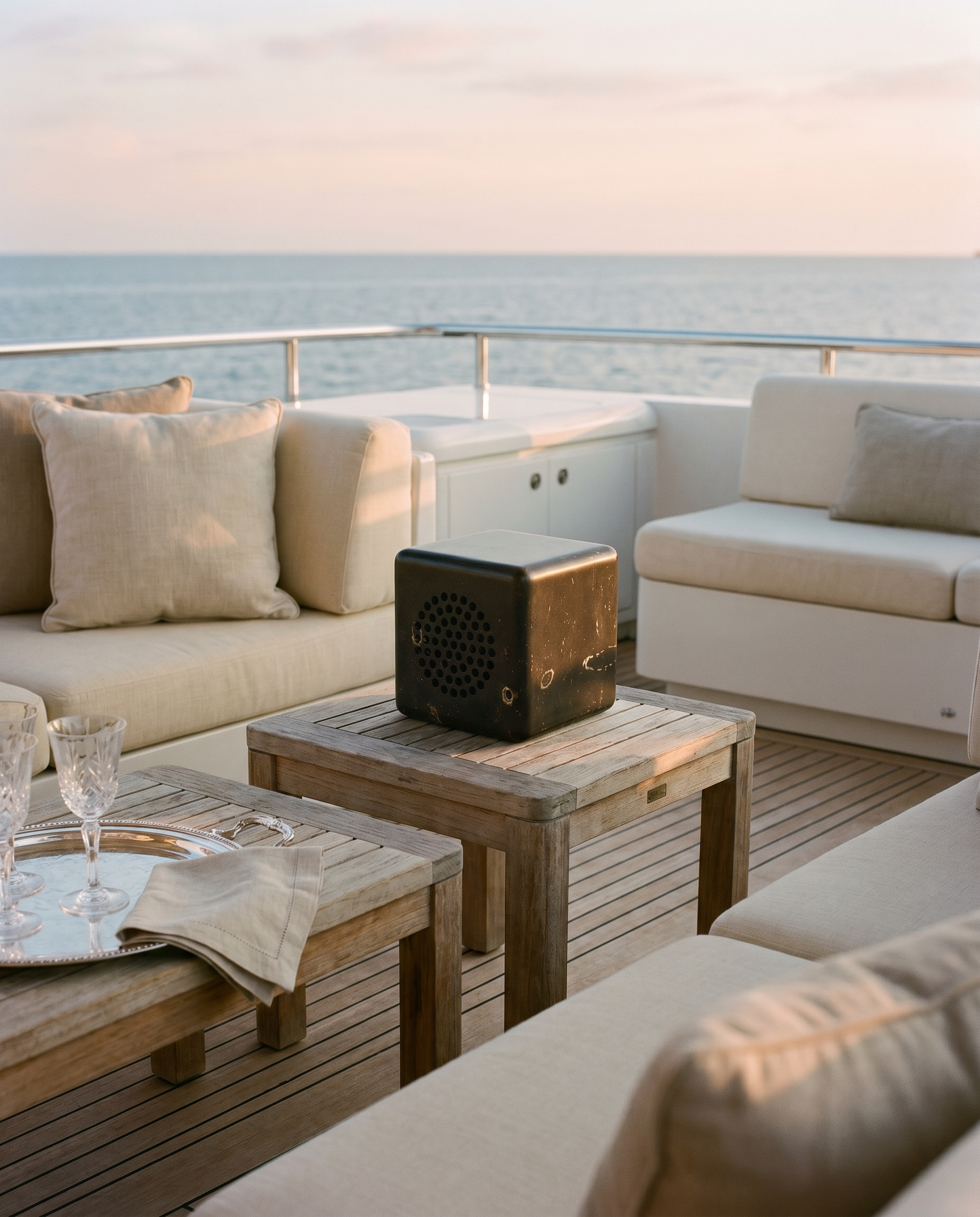 The Cubo Stone Speaker - Gessato The Cubo Stone Speaker - Gessato