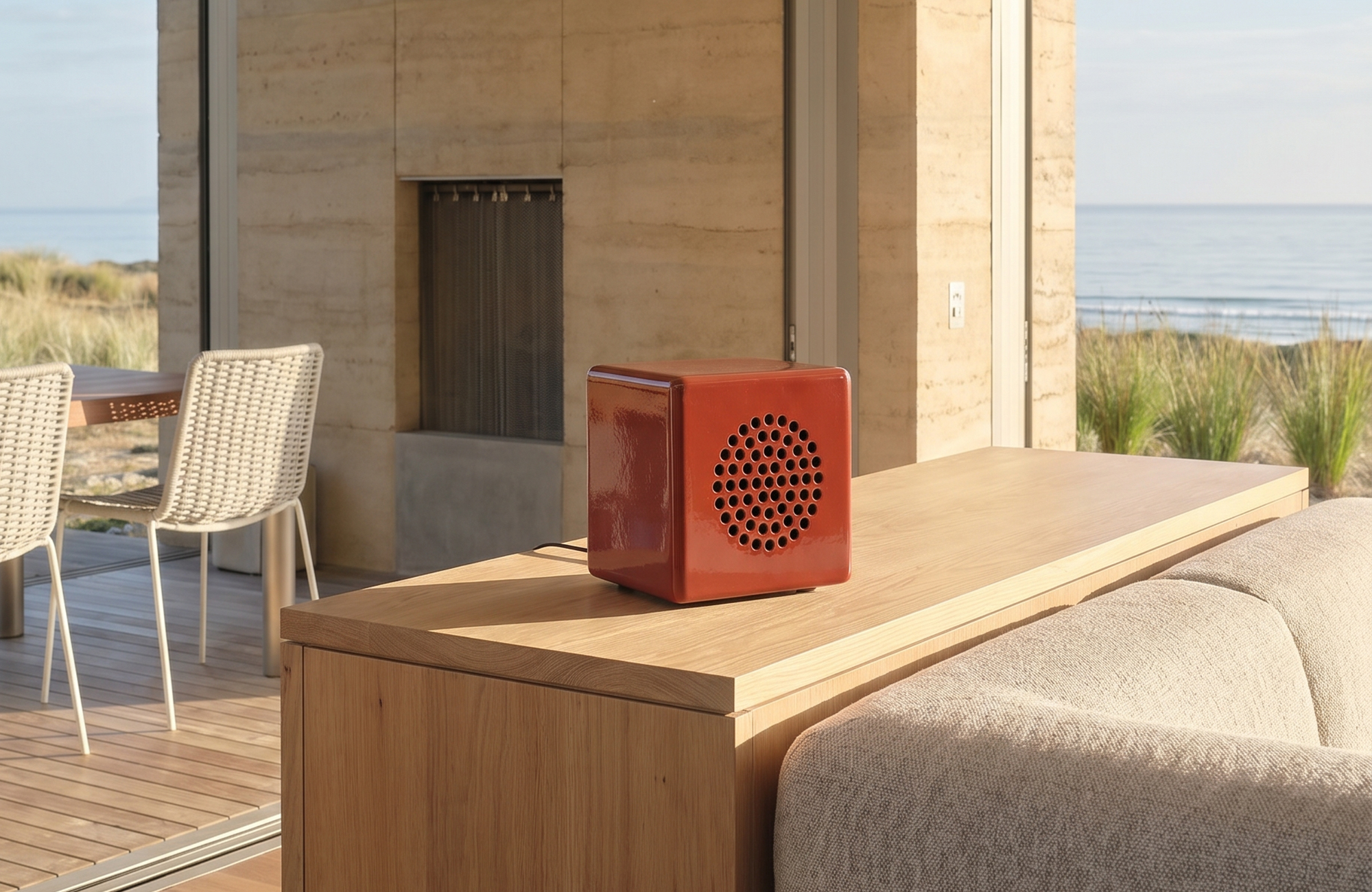 The Cubo Stone Speaker - Gessato