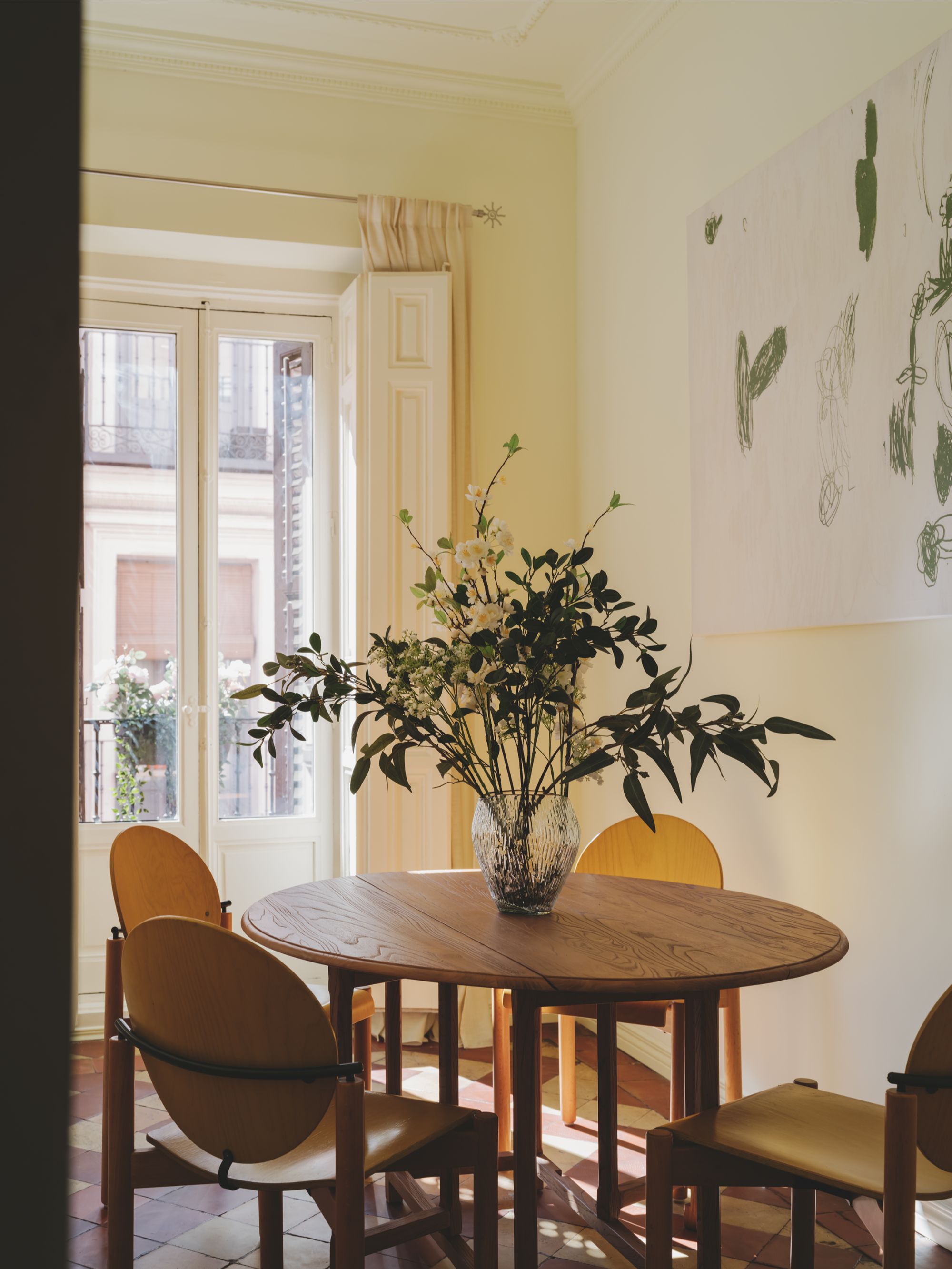Jesús del Valle, A Restored 1900s Apartment In Madrid - Gessato