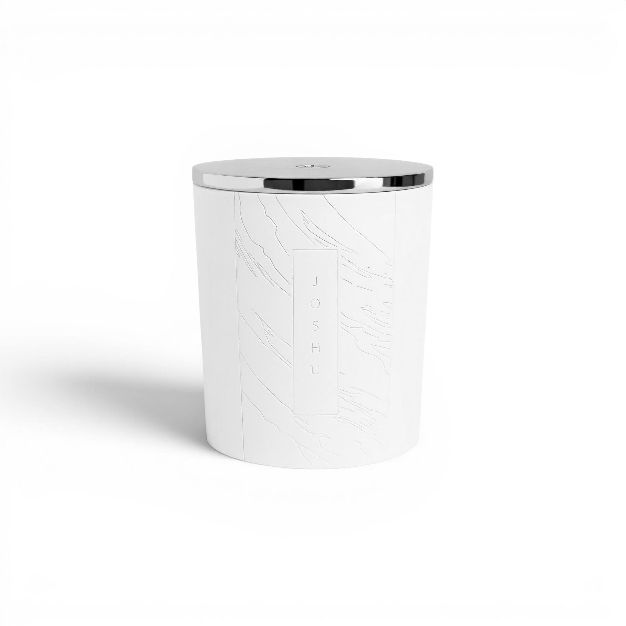 JOSHU Candles Pair Scent, Steel, and Sound - Gessato