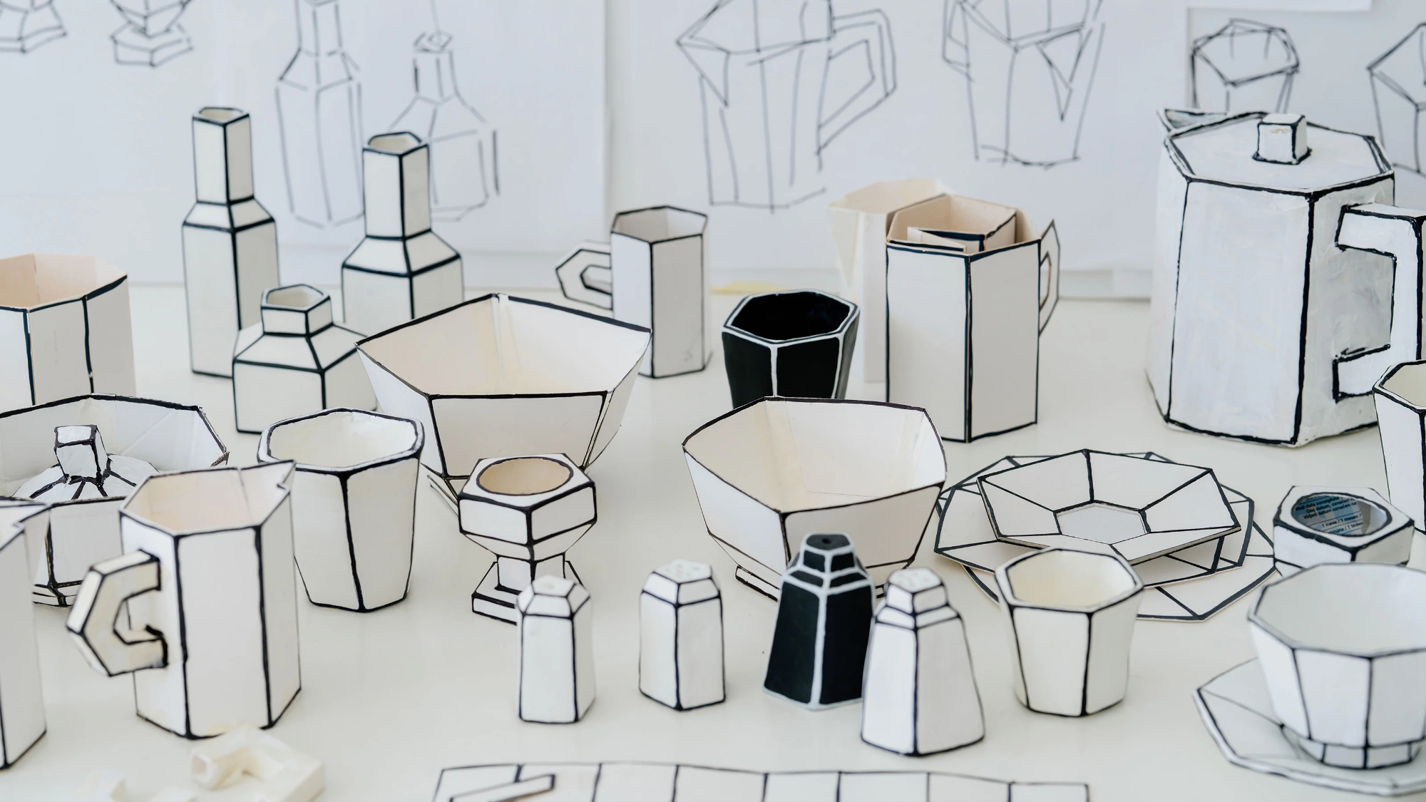 The Serax Carte Blanche Collection - Gessato