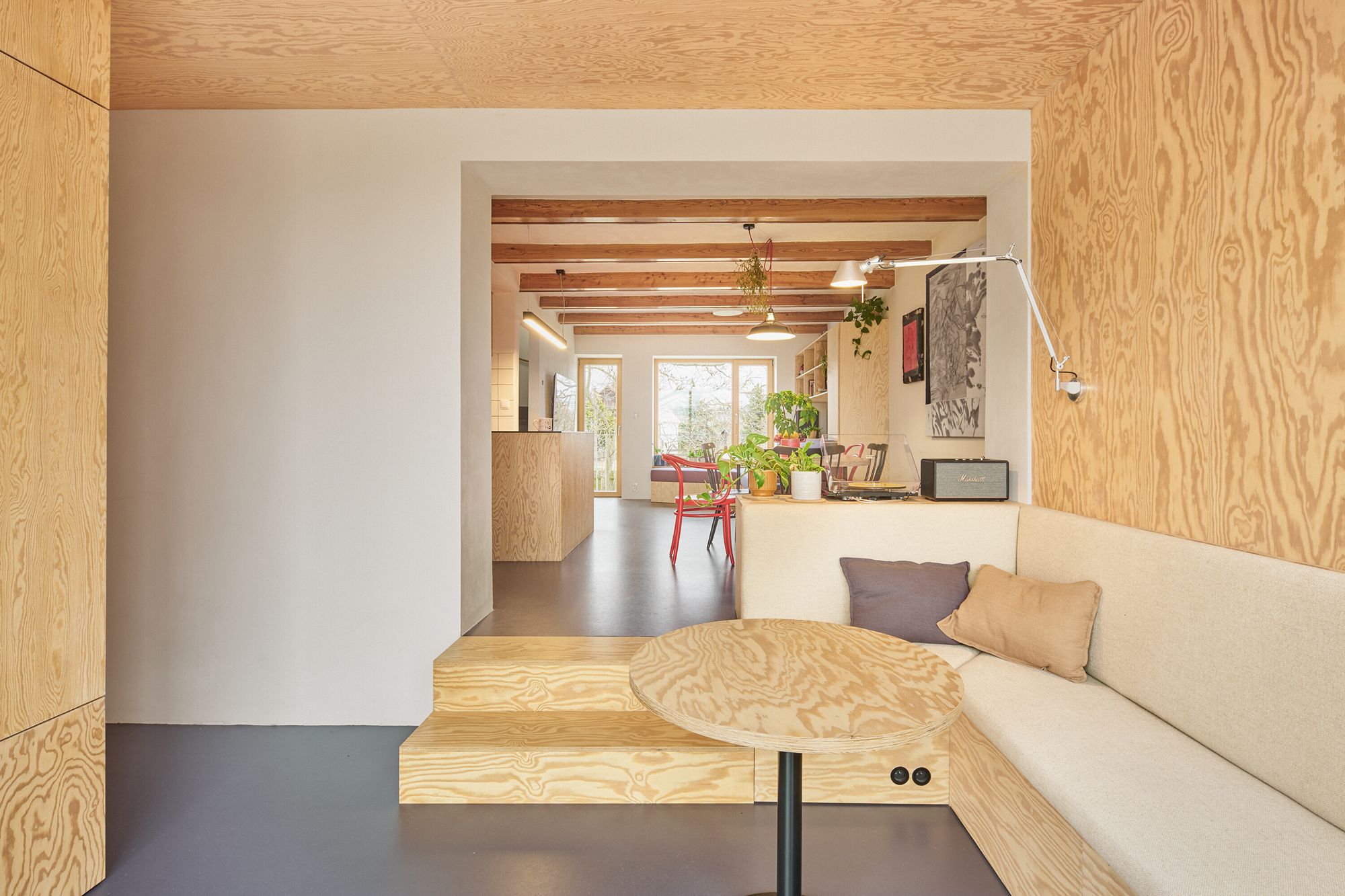 House With a Red Addition - Gessato