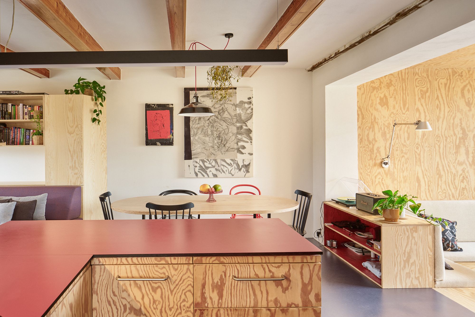 House With a Red Addition - Gessato