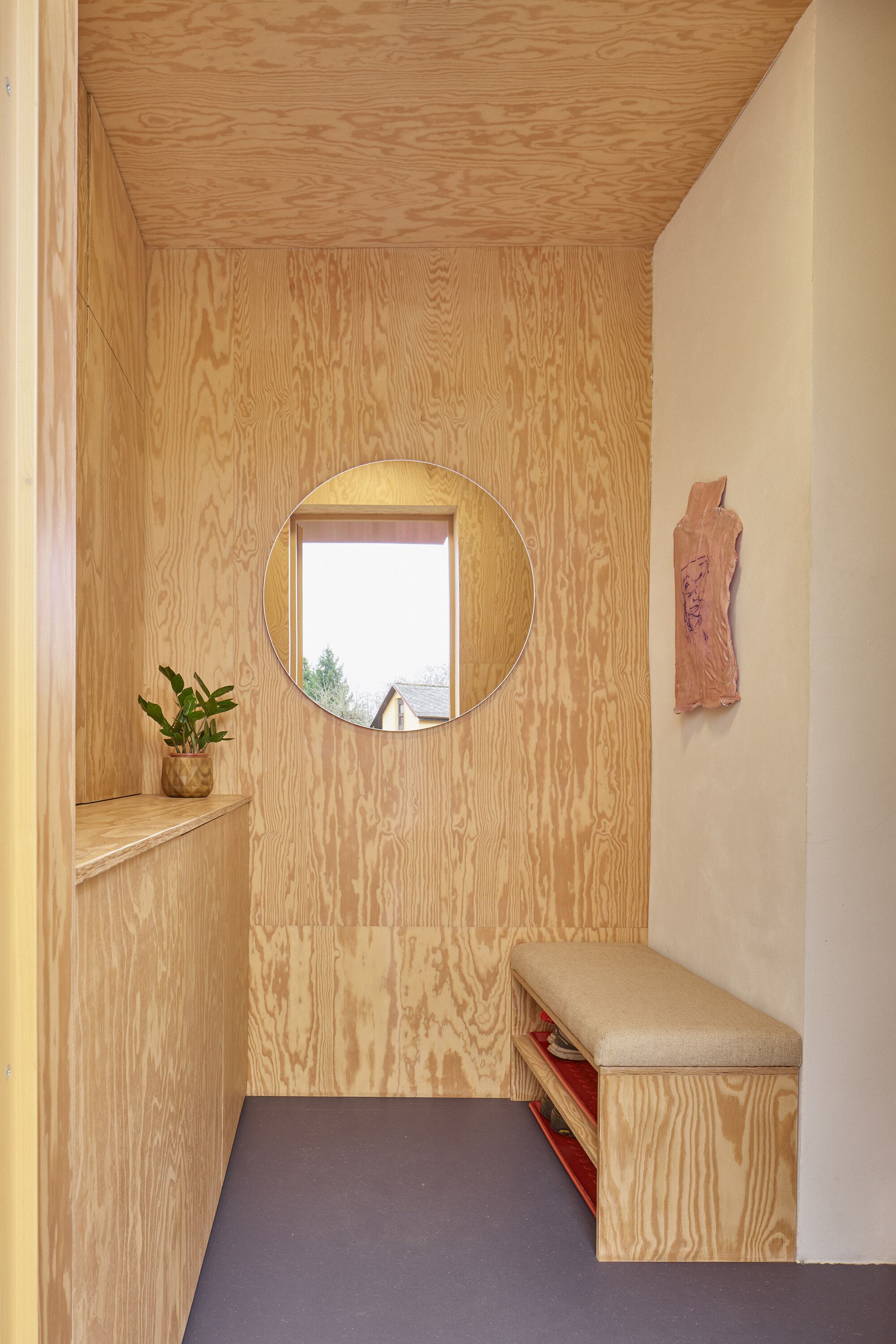 House With a Red Addition - Gessato