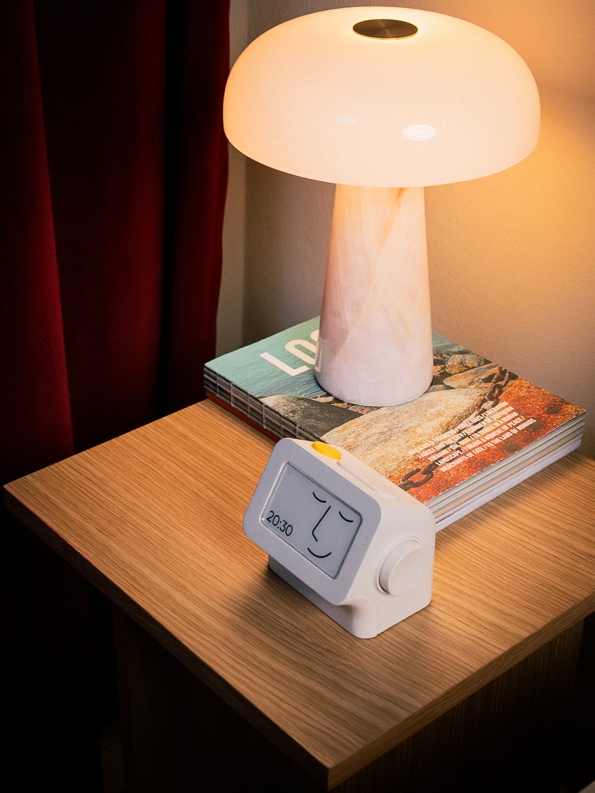 Habity, an E-Paper Alarm Clock for a Phone-Free Bedside - Gessato