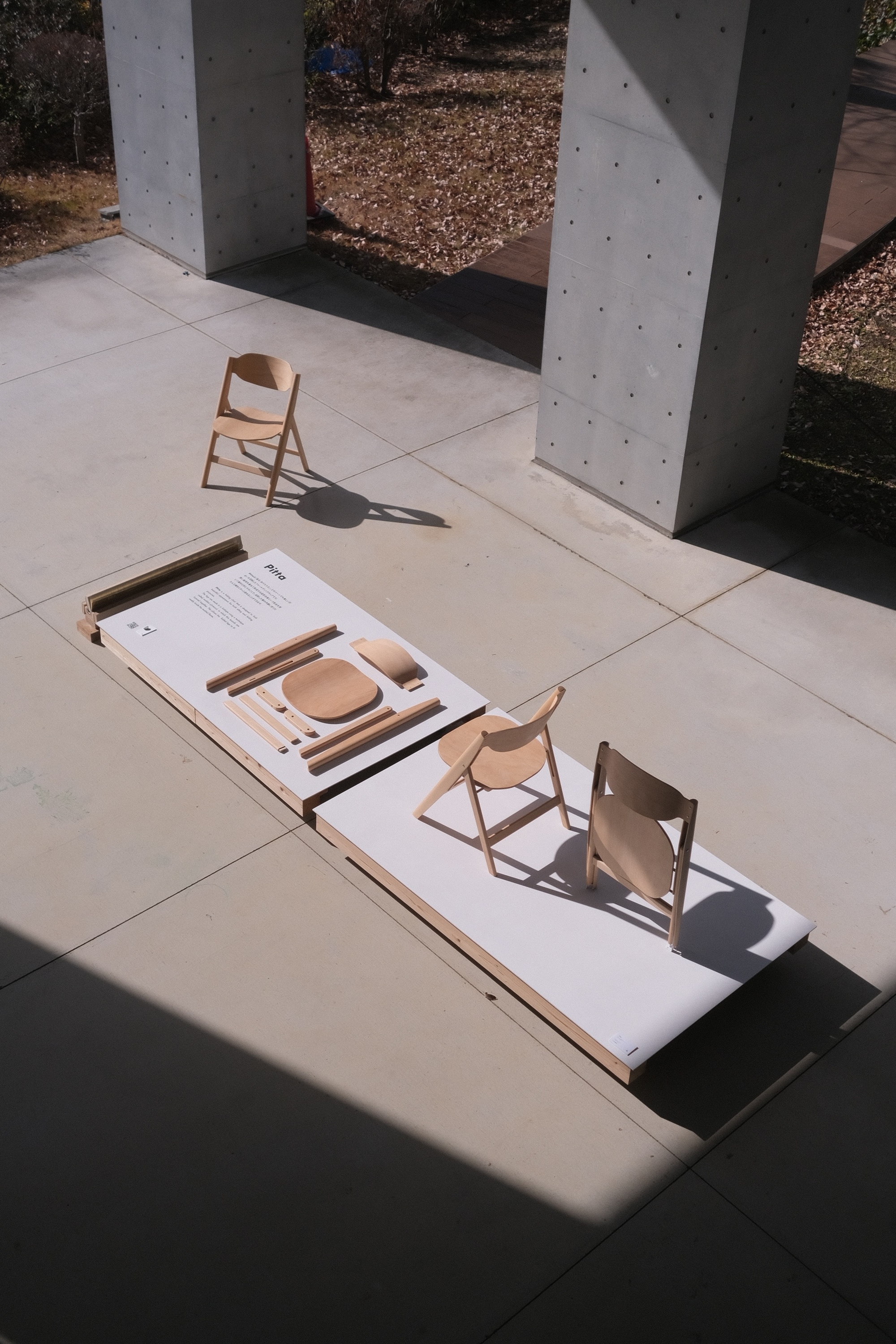 The Pitta Folding Chair - Gessato The Pitta Folding Chair - Gessato